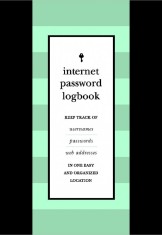 Internet Password Logbook | Editors of Rock Point