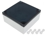 Carcasă Universală ABS Gri IP55 104x113x53mm, MASZCZYK