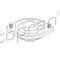 Rulment sarcina suport arc OPEL TIGRA (95) (1994 - 2000) TOPRAN 200 445