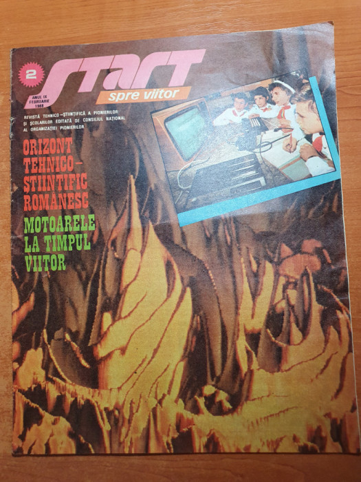 revista pentru copii - start spre viitor februarie 1988
