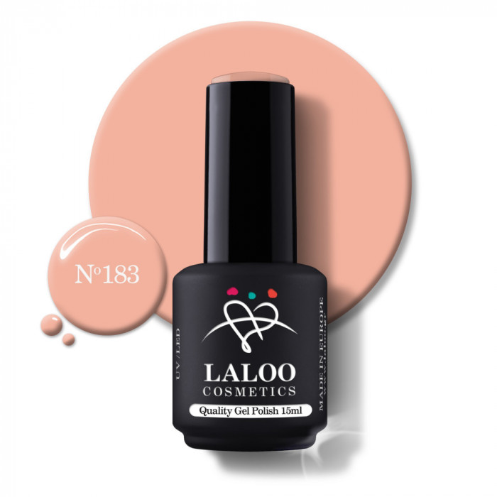 183 Dark Nude Salmon | Laloo gel polish 15ml