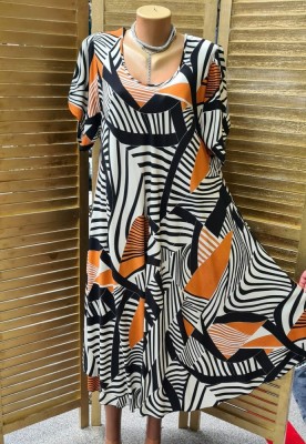 Rochie din Vascoza cod RV 0009 - 60Marimea foto