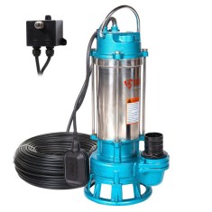 Pompa Apa Murdara Profesionala, IBO Furiatka V-1500, 1500W, 400 l/min, H-18m, cu Cutit, Plutitor si ProtectieTermica