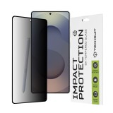 Techsuit - 111D Privacy Full&nbsp;Glue - Samsung Galaxy S25 Ultra - Black