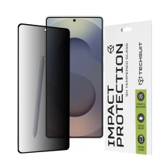 Folie sticla Samsung Galaxy S25 Ultra Techsuit 111D Privacy Full??A Glue, negru foto