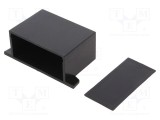 Carcasă KRADEX cu panou cu lame de fixare 70mm x 50mm x 34mm ABS