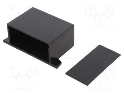 Carcasă KRADEX cu panou cu lame de fixare 70mm x 50mm x 34mm ABS foto