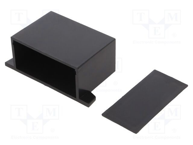 Carcasă KRADEX cu panou cu lame de fixare 70mm x 50mm x 34mm ABS