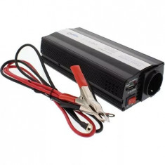 Invertor de tensiune Well, 300W, 12V, USB foto