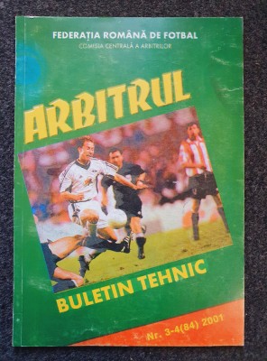 ARBITRUL - Buletin Tehnic Nr. 3-4 2001 foto