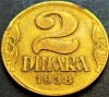 Moneda istorica 2 DINARI / DINARA - YUGOSLAVIA, anul 1938 * cod 892 B, Europa