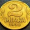 Moneda istorica 2 DINARI / DINARA - YUGOSLAVIA, anul 1938 * cod 892 B