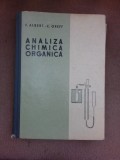 Analiza chimica organica - F. Albert