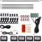 Lumini Ambientale LED interior RGB Acrilice 18 in 1 Fete usi, Bord, Manere, Podea, Control din aplicatie Bluetooth, Banda neon tip El Wire AutoREY&reg; Pr
