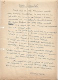 A3520N Nicolae Tăutu, notă informativă olografă, perioada comunistă