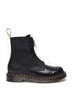 Dr. Martens cizme de piele 1460 Pascal Frnt Zip femei, culoarea negru, cu toc plat, DM32054001