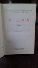 OPERE COMPLETE - V.I. LENIN VOLUMUL 1 - 1893 - 1894 foto