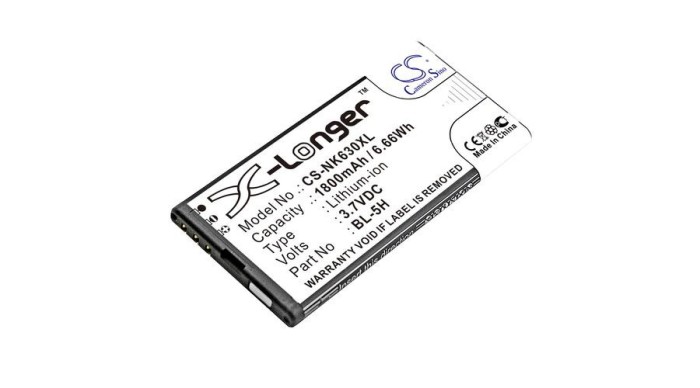 Cameron Sino 1800mAh Microsoft Lumia 630,Lumia 630 Dual SIM,Lumia 636,Lumia 638,Lumia 635,RM-975 Baterie