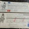 Lot Cambie, Bilet la Ordin,1937, Timbru Sec, semnat Nicolae Ionescu Cristea,rar