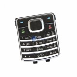 Tastatura Nokia 6500, Neagra, Compatibila cu orice culoare carcasă
