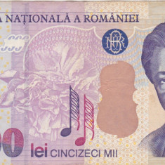 ROMANIA 50000 LEI 2000 F+