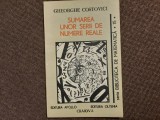 Gheorghe Costovici - Sumarea unor serii de numere reale