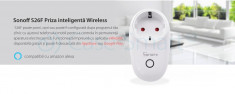 Priza inteligenta Wi-Fi Sonoff S26F, Control de pe telefonul mobil foto