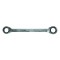 Cheie dubla inelara cu clichet Cr-V Top Master Pro, 12 x 13 mm