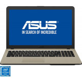 Laptop ASUS 15.6&amp;#039;&amp;#039; VivoBook 15 X540NA, HD, Intel Celeron N3350, 4GB, 500GB, GMA HD 500, No OS, Chocolate Black