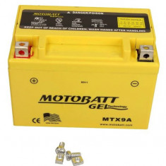 Baterie Moto Motobatt 9Ah 140A 12V MTX9A