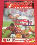 Program meci fotbal DINAMO BUCURESTI - STEAUA BUCURESTI (01.04.2001)-poster DINAMO