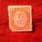 Timbru India portugheza 1871 20 reis , cu defecte