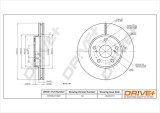 Dr!ve+ DP1010.11.1607 Disc frana