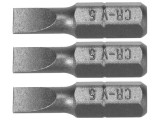 Set 3 Biti 1/4'' 5X25Mm