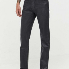 Levi's pantaloni de bumbac 501 54 culoarea negru, mulata