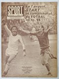 SPORT , REVISTA ILUSTRATA LUNARA A C.N.E.F.S. , NR. 7 , IULIE , 1982
