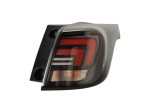 Stop spate, lampa Opel Crossland X, 03.2017-01.2021, montare spate, dreapta, LED+WY21W; negru; cu cablaj; exterior; Numar functii iluminare:3, HELLA