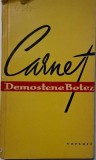 Carnet (Versuri) - Demostene Botez, carte anticariat, coperta uzata