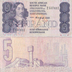 1978, 5 Rand (P-119a) - Africa de Sud