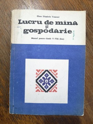 Lucru de mana si gospodarie - Elena Tomozei / R6P2F foto
