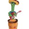 Cactus interactiv din plus cu chitara, 40 cm, verde, CMCLASS - 3