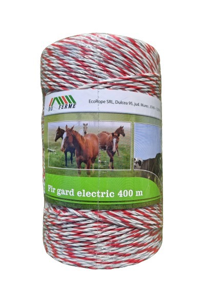 Fir premium pentru gard electric, 6 lite, 100 kg, 400 m
