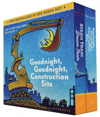 Goodnight, Goodnight, Construction Site and Steam Train, Dream Train Set foto