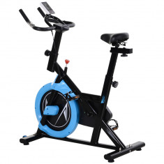 HOMCOM Bicicletă de Fitness Reglabilă, Antrenament Cardio Acasă, 47x104x103,5-114,5 cm | Aosom Romania