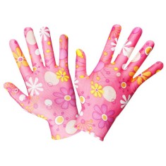 Manusi Gradina Motiv Floral ( Roz ) - 673736