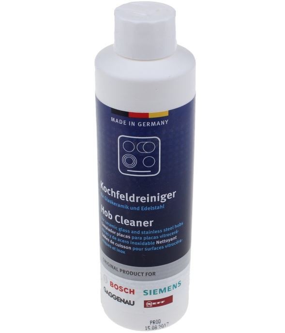Solutie de curatat plite vitroceramice inductie, BOSCH 00311896, 250 ml