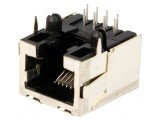Soclu RJ45 8p8c pentru PCB THT