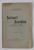 SCRISORI DESCHISE D- LUI PROFESOR N. IORGA de Dr. LAZAR GHERMAN , 1915