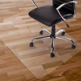 Covoras protectie pardoseala pentru scaun de birou, 120x90 cm, PVC transparent cu grosime de 0.5 mm, ProCart