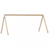 Cumpara ieftin Acoperis pat de copii, 199x95,5x88 cm, lemn masiv de pin